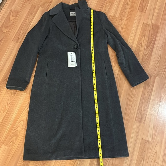 Brand new Cinzia Rocca Icons wool and cashmere coat. Grey. Size 8. - Picture 7 of 9